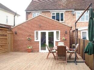 rear patio