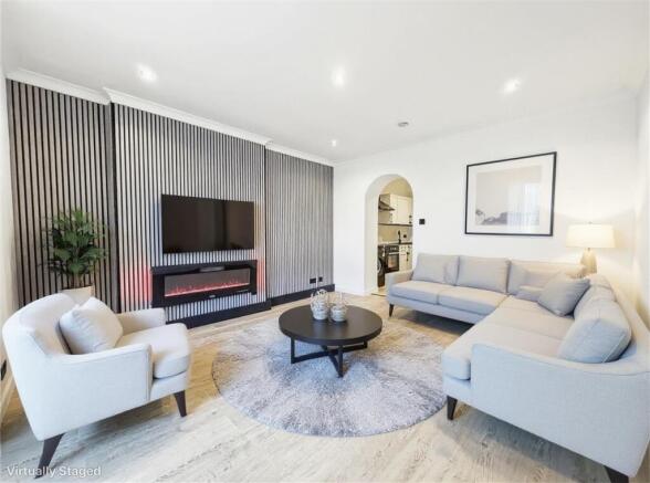 Virtually Staged Lounge