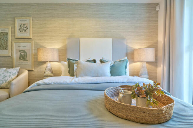 Show home bedroom