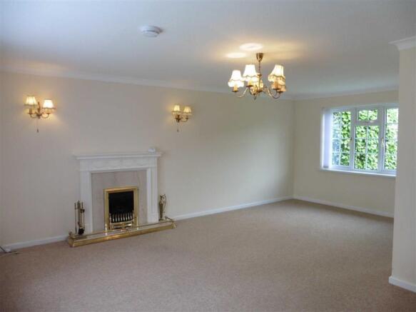 L shaped living room