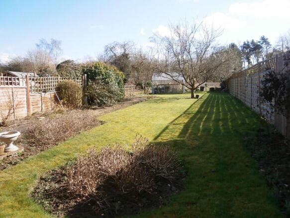 Rear garden