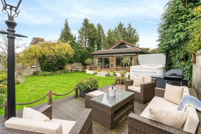 Decked Rear Garden