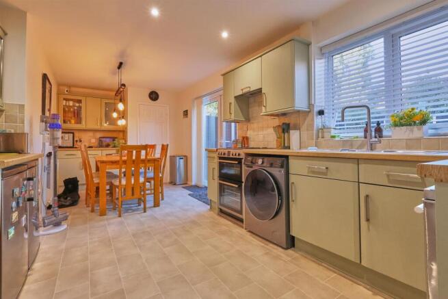 Refitted dining kitchen to rear