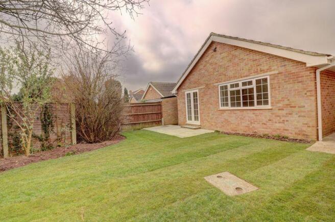 Rear garden
