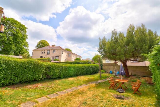 Rear garden