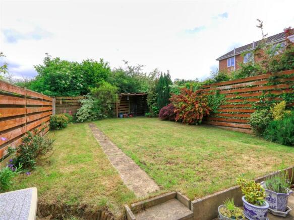 Rear garden