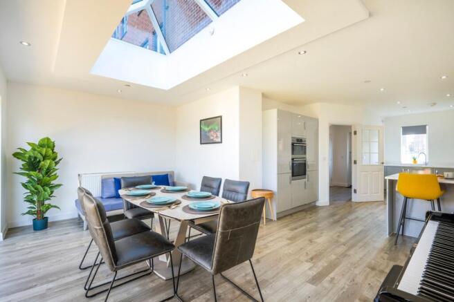 Open Plan Kitchen Dining Family Room