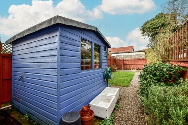Garden/Shed View