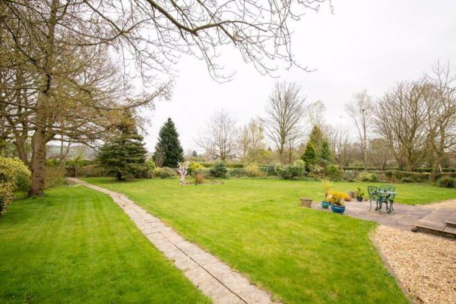 Rear garden