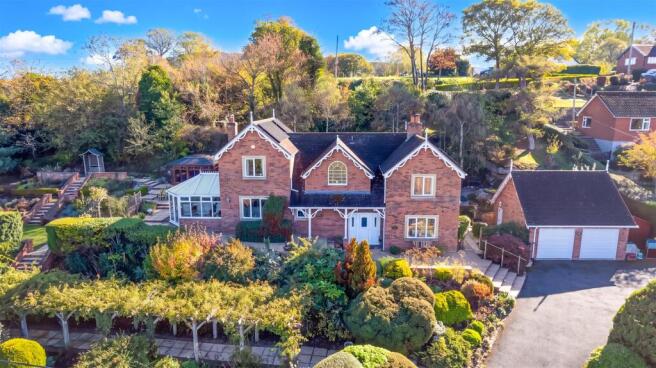 4-bed detached on Pontesbury Hill, Pontesbury, Shrewsbury, £795,000