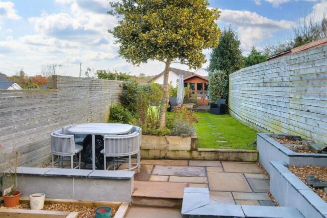 Garden views from Bedroom 1