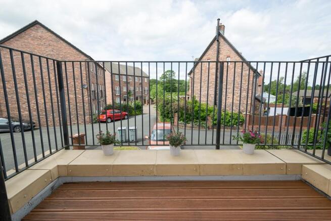 Balcony from Kitchen
