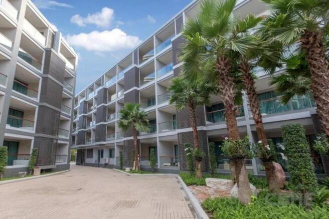 The building