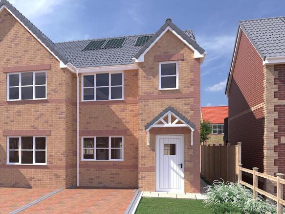 3-bed semi-detached on The Princess, Treetop ll, Off Swann Road, South Kirkby, WF9, £225,000
