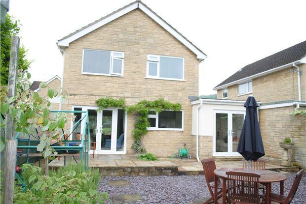 Rear view of property