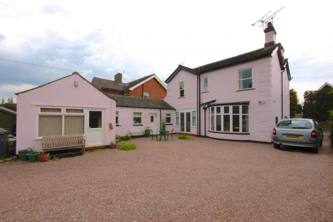 Rear courtyard