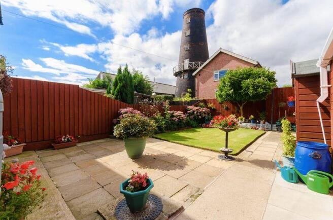 Rear garden