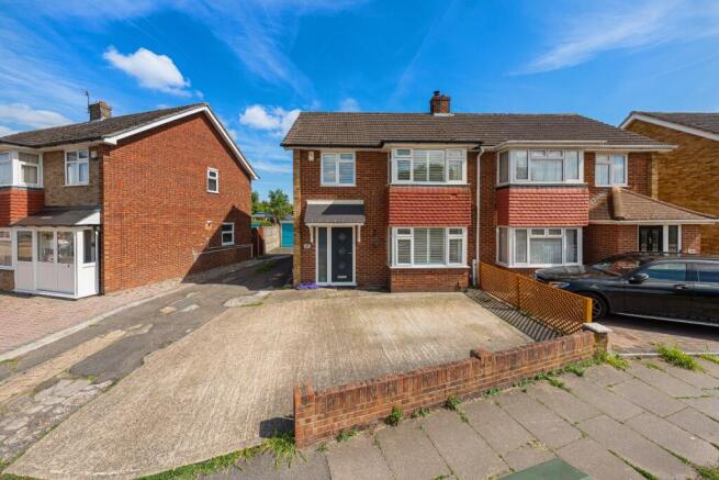 3-bed semi-detached on Leander Drive, Gravesend, Kent, DA12, £425,000