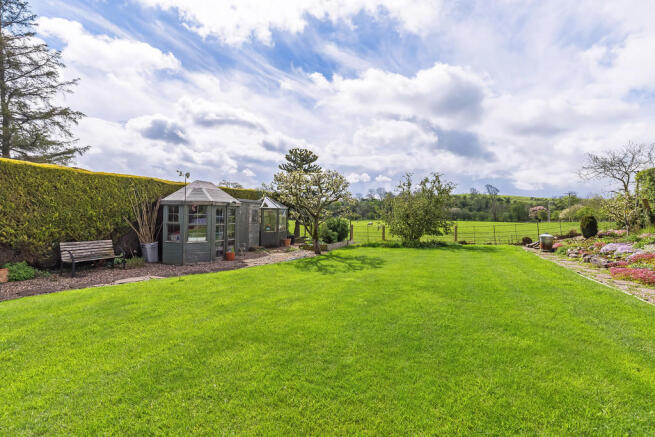 Rear garden