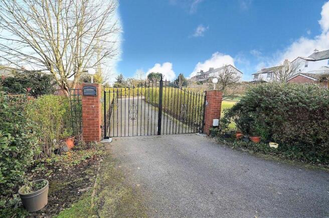 Gated driveway