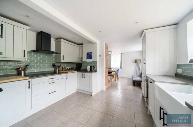 Open plan dining kitchen