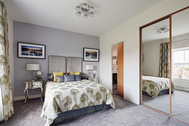 Show home bedroom