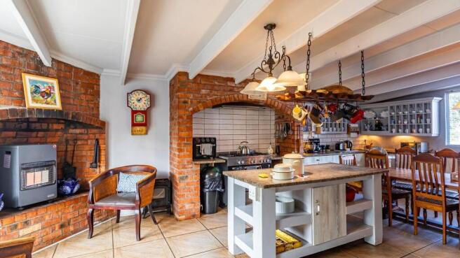 Kitchen in main house