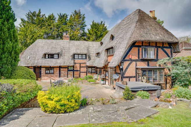 Rear of Property with Landscaped Cour...