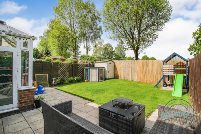 Rear gardens