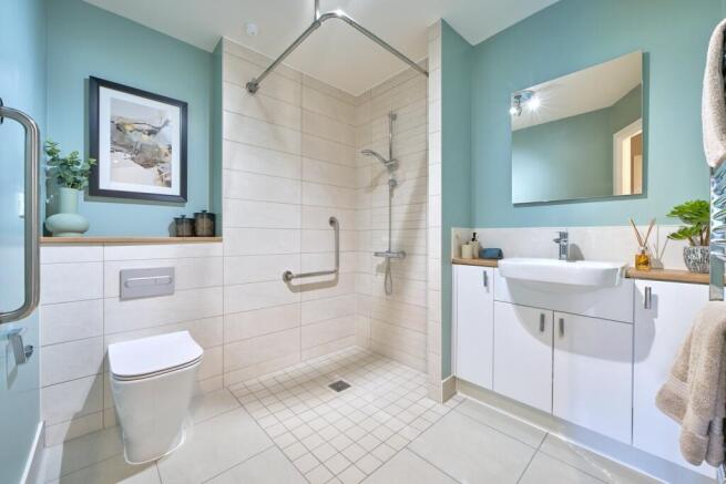 Show home shower room