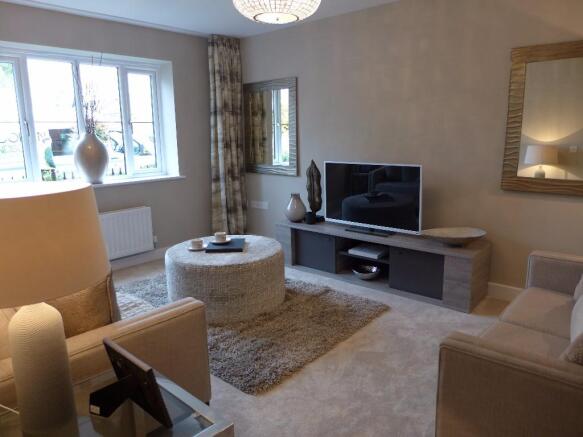 Show home lounge