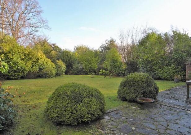 Rear garden