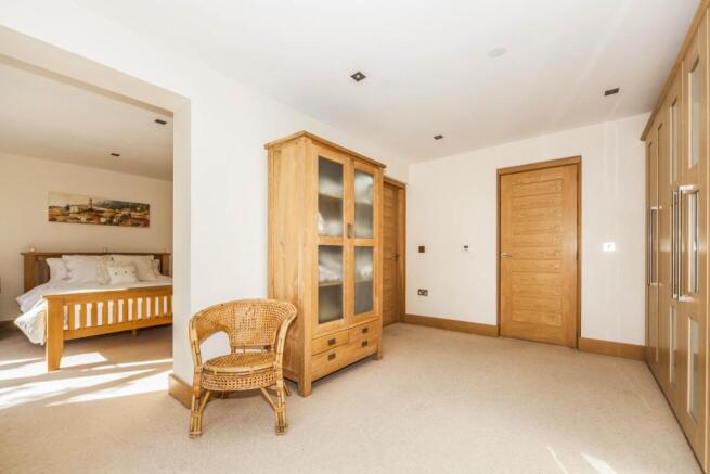 Master bedroom suite