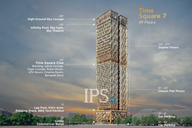 Time Square 7 Condo - Boeung Kak 1, Toul Kork, Phnom Penh