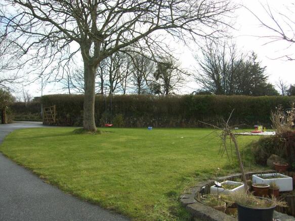 Rear garden