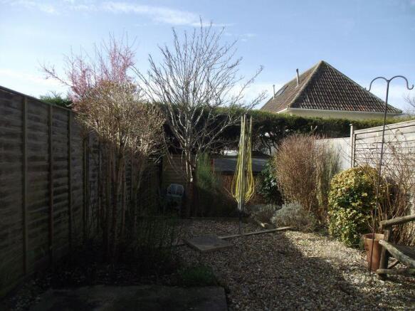 Rear garden