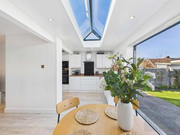 Open plan living kitchen