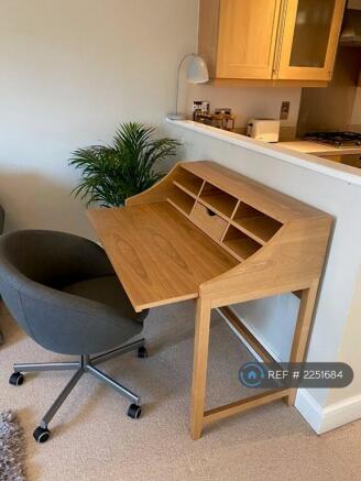 Study Area With Extending Desk