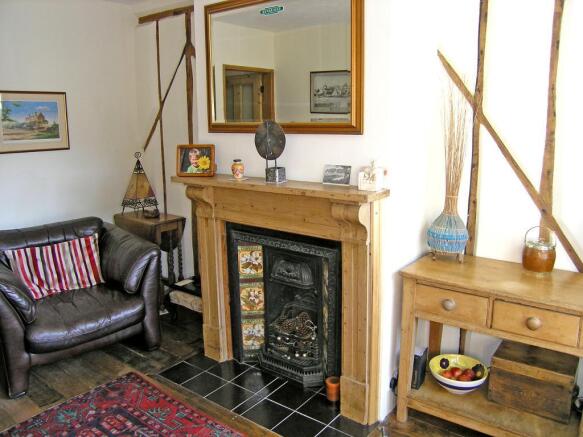 Sitting room fireplace