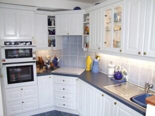 re-fitted kitchen
