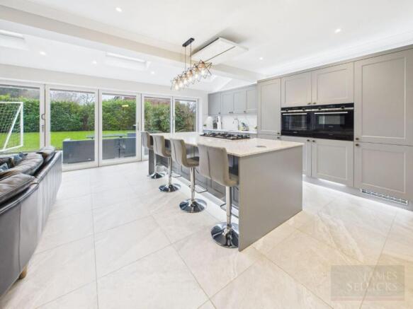 Extended Living Kitchen