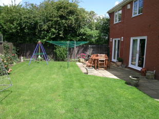 Rear garden