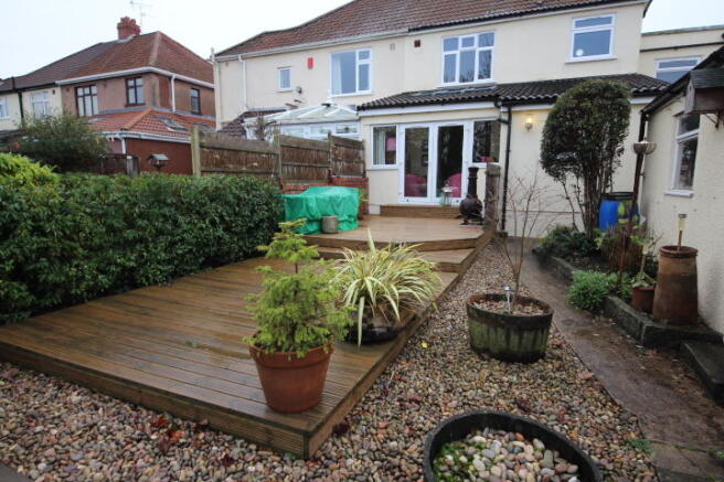 Rear garden