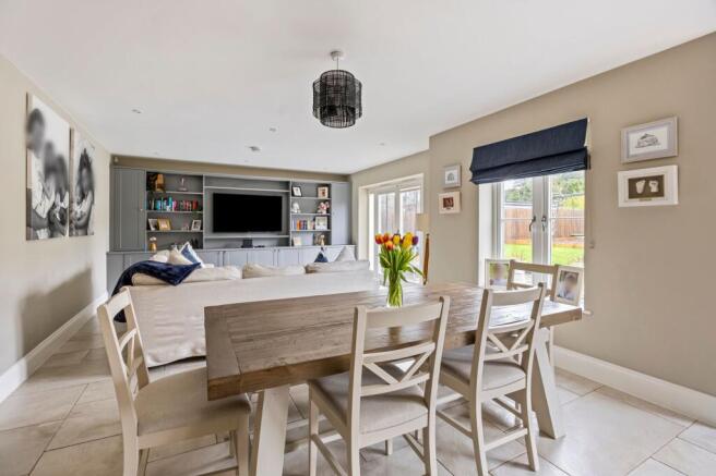 Open plan kitchen/ family room