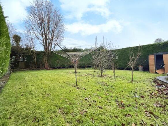 Rear garden