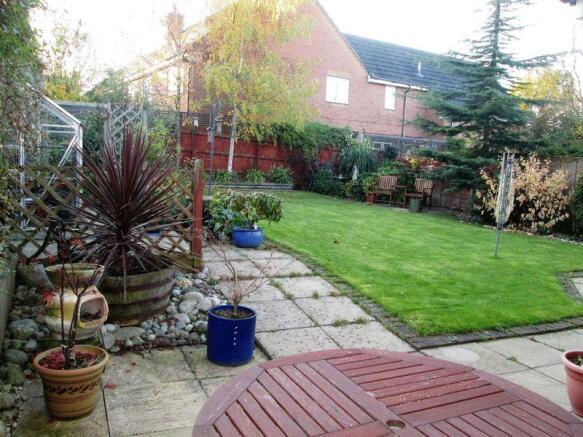 Rear garden