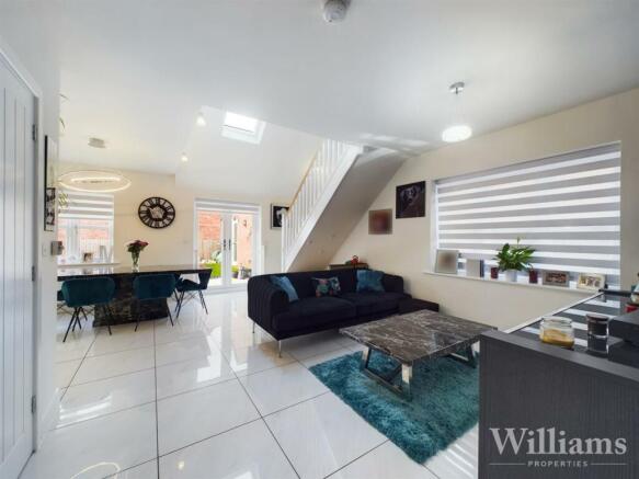 Open Plan Living Area / Kitchen