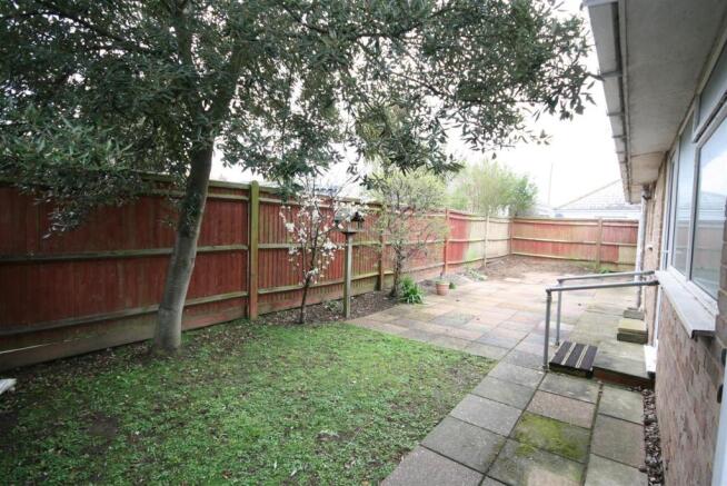 West Facing Rear Garden