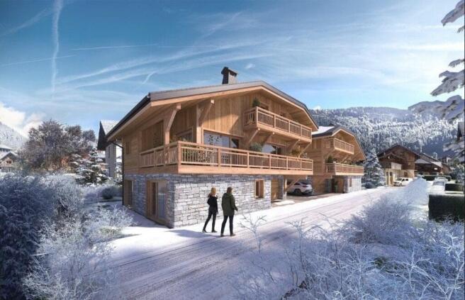 Les Dents Blanches - architectural illustration
