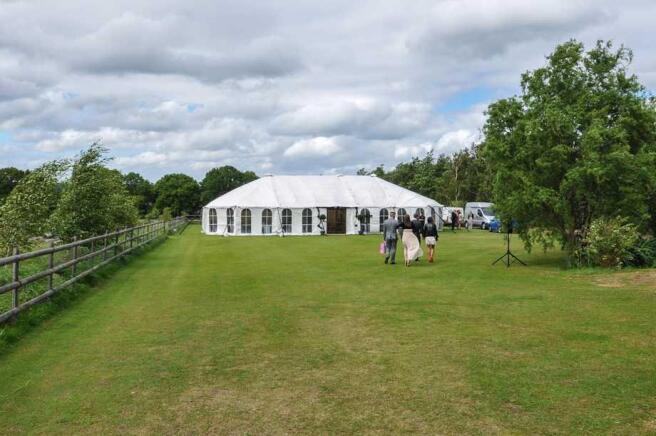 Lawns for marquees